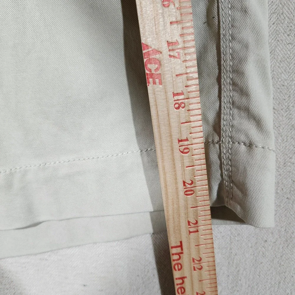 Tommy Bahama Boracay Chino Shorts Men 36 Tan Khaki Cotton Blend Stretch 9 Inseam